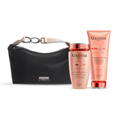KERASTASE - Kit para cabello con frizz (Shampoo + Acondicionador)