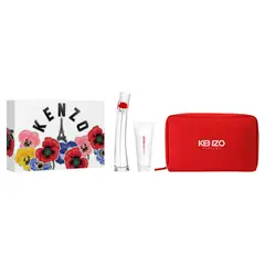 KENZO - Estuche Flower By Eau De Parfum 50 Ml + Body Milk 75 Ml + Neceser Mujer