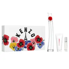 KENZO - Estuche Flower By Eau De Parfum 100 Ml + Body Milk 75 Ml + Travel Spray Mujer