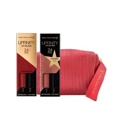 MAX FACTOR - Set Labial Lipfinity Passionate + Stardust + Neceser
