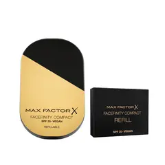 MAX FACTOR - Set Polvo Compacto Facefinity Golden + Refill + Vincha