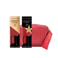 MAX FACTOR - Set Labial Lipfinity Spicy + Starlet + Neceser