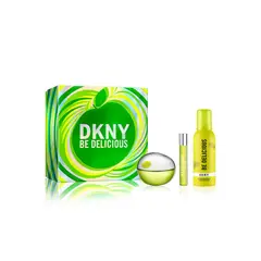 DKNY - Estuche Be Delicious Edp 100 Ml + Travel Spray 10 Ml + Shower Mousse 150 Ml Mujer