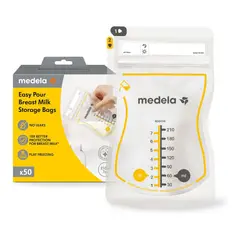 MEDELA - Bolsas de Almacenamiento de Leche Materna Easy Pour 50 Unid