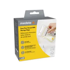 MEDELA - Bolsas de Almacenamiento De Leche Materna Easy Pour 50 Unid