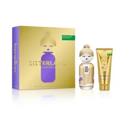 BENETTON - Estuche Sisterland Golden Vanilla Edp 80ml + Body Lotion 75ml Mujer