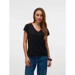 VERO MODA - Blusa Manga Corta Algodón Mujer