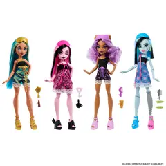 MONSTER HIGH - Muñeca Pijamas Monstruosas Sorpresa