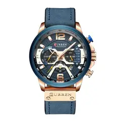 CURREN - Reloj Krec57180303 De Cuero Para Hombre