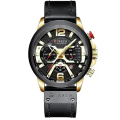 CURREN - Reloj Krec57180101 De Cuero Para Hombre