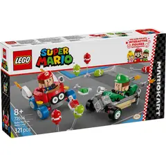 LEGO - Bloques Mario Kart: Bebé Mario Vs. Bebé Luigi