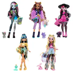 MONSTER HIGH - Juguete Muñeca Looks Monstruosos Sorpresa