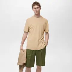 MANGO - Polo Lino Slim Fit Man