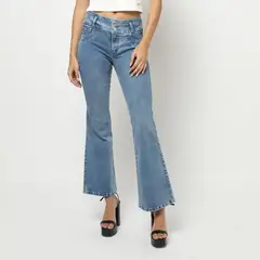 MOSSIMO - Jean Flare Tiro Alto Mujer