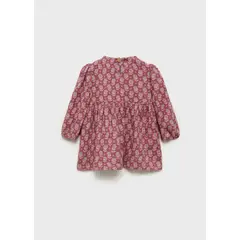 MANGO KIDS - Vestido Bebé Niña Algodón