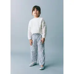 MANGO KIDS - Pantalon Bebé Niña Algodón Mango