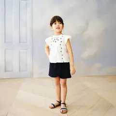 MANGO KIDS - Falda Bebé Niña Algodón Mango