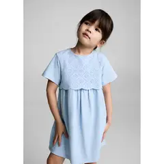 MANGO KIDS - Vestido Bebé Niña Algodón