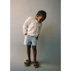 MANGO KIDS - Short Bebé Niña Algodón