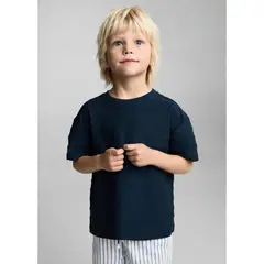 MANGO KIDS - Camiseta Algodón Bebé Niño Mango