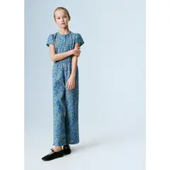 MANGO KIDS - Enterizo Niña Algodón