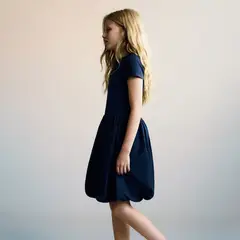 MANGO KIDS - Vestido Niña Algodón