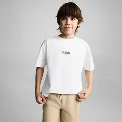 MANGO KIDS - Polo Niño Manga Cortaalgodón