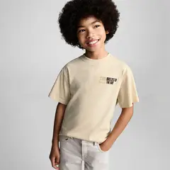 MANGO KIDS - Polo Niño Manga Corta Algodón