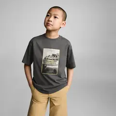 MANGO KIDS - Polo Niño Manga Cortaalgodón