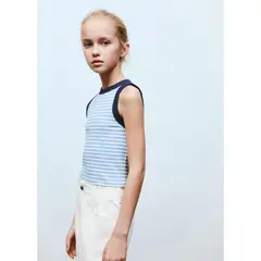 MANGO KIDS - Top Niña Algodón Mango