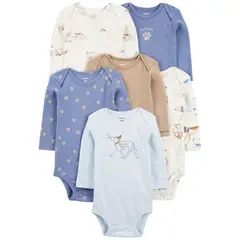 CARTER'S - Body Pack X6 Bebé Niño Carters