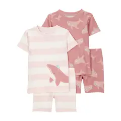 CARTER'S - Pijama Bebé Niña 4 Piezas Carters