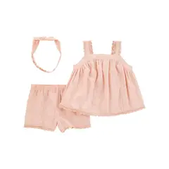 CARTER'S - Conjunto Bebé Niña 3 Piezas Carters
