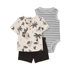 CARTER'S - Conjunto Bebé Niño 3 Piezas Carters