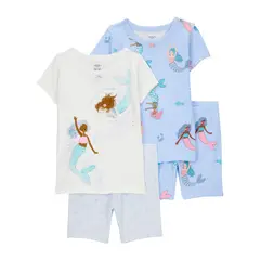 CARTER'S - Pijama 4 Piezas Bebé Niña Carters