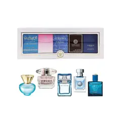 VERSACE - Set de Fragancias en Miniatura para Hombre y Mujer