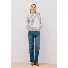 CORTEFIEL - Polo Manga Larga 100% Algodón Mujer