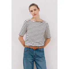 CORTEFIEL - Polo Manga Corta Algodón Mujer