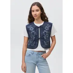 MANGO TEEN - Chaleco Casual Mujer