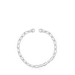 TOUS - Pulsera Plata Le Oval Mediana 16 cm