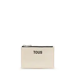 TOUS - Monedero-Tarjetero New Dorp Beige