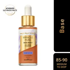 MAX FACTOR - Base de Maquillaje Miracle Pure Skin Reset 30ml