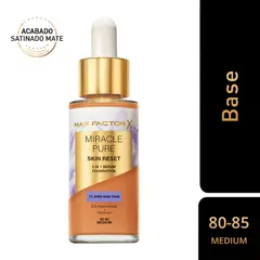 MAX FACTOR - Base de Maquillaje Miracle Pure Skin Reset 30ml