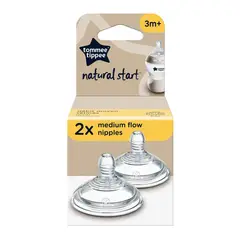 TOMMEE TIPPEE - Tetina Natural Start Mediano X2u