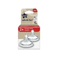 TOMMEE TIPPEE - Tetina Natural Start Liq Espes X2u