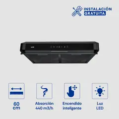 SOLE - Campana Gaia Touch 60cm