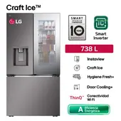 Refrigeradora LG 738Lt French Door GM89SXD