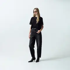 NAF NAF - Polo Manga Corta 100% Algodón Mujer