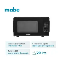 MABE - Horno Microondas 20L HMM07PBN