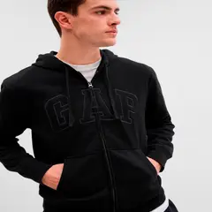 GAP - Polera Logo Full Zip Hombre